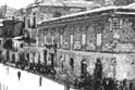 Il palazzo La Grua Talamanca principi di Carini prima delle superfetazioni, 1840 circa