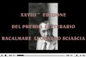 Premio "Racalmare - Leonardo Sciascia": programma delle manifestazioni