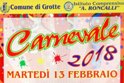 Programma del Carnevale 2018 a Grotte