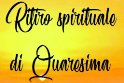 Ritiro spirituale di Quaresima