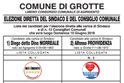 Manifesto ufficiale dei candidati per l'elezione diretta del Sindaco e del Consiglio comunale