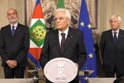 Dichiarazione del presidente della Repubblica Mattarella al termine del colloquio con il professor Conte