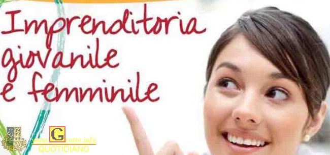 Contributi per l'imprenditoria giovanile e femminile