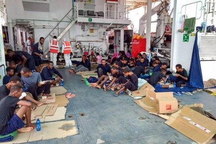 150 migranti a bordo della nave Diciotti