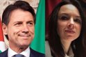 Giuseppe Conte e Rosalba Cimino