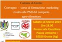 Convegno sul marketing del comparto agro-alimentare