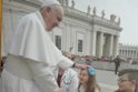 La benedizione di Papa Francesco