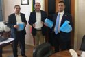 Il Rotary Club dona visiere anti-Covid alla Polizia Municipale di Grotte