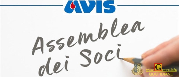 Assemblea Ordinaria ed Elettiva dei soci dell'AVIS Comunale di Grotte