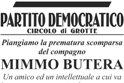  salito al cielo il dott. Mimmo Butera