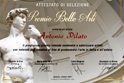 "Premio Belle Arti" ad Antonio Pilato