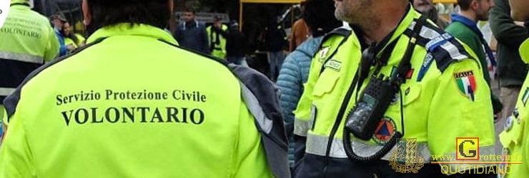 A Grotte  necessario un Servizio Volontario di Protezione Civile; adesso pi che mai