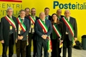Il sindaco Provvidenza a Roma, per la presentazione del progetto "Polis" di Poste Italiane