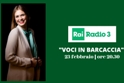 Giulia Alletto su Rai Radio 3