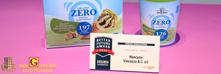 Premio Innovazione "Better Future Awards" al prodotto Gelato Zero