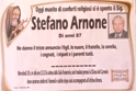È tornato alla casa del Padre il sig. Stefano Arnone