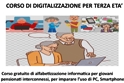 Corso di digitalizzazione per terza et