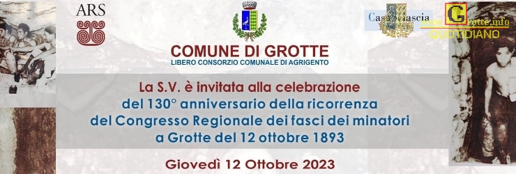 130 anniversario del Congresso dei Minatori