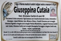  tornata alla casa del Padre la sig.ra Giuseppina Cutaia