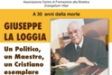 Commemorazione di Giuseppe La Loggia, a 30 anni dalla morte