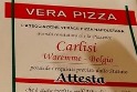 Attestato dell'Associazione Verace Pizza Napoletana