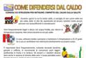 Diramata l'Allerta Rossa per rischio incendi e ondate di calore; consigli e istruzioni