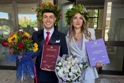 Il dott. Gabriele Bellavia con la fidanzata dott.ssa Giada De Filippi