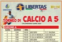 Torneo di Calcio a 5 "Libertas": 8 squadre e grande entusiasmo in campo