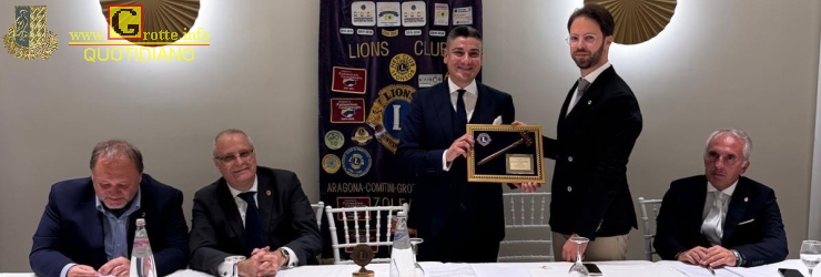 Antonio Vella  il nuovo Presidente del Lions Club Zolfare