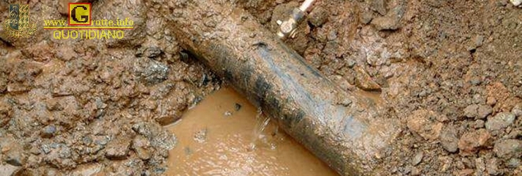 Rete idrica di Grotte: al via le riparazioni urgenti gestite dal Comune