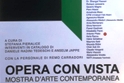 Antonio Pilato espone a Terni, nella mostra d'arte contemporanea "Opera con vista"