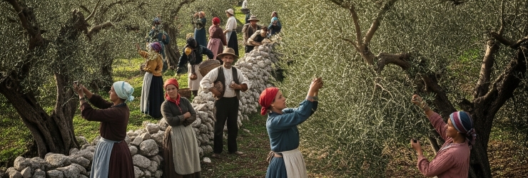 Raccolta delle olive