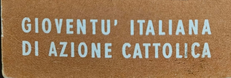 Tessera dell'Azione Cattolica, anno 1967/68