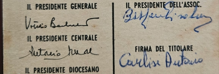 Firme sulla tessera