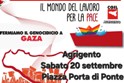 "Fermiamo il genocidio a Gaza": la CGIL di Agrigento indice una manifestazione per sabato 20 settembre