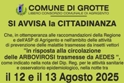 Intervento straordinario di disinfestazione all'interno del centro abitato