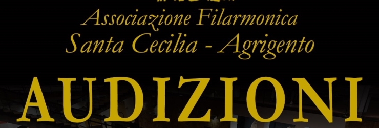 Nuove audizioni per coristi della Filarmonica "Santa Cecilia"