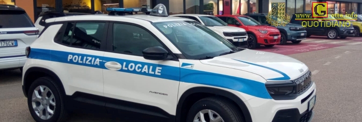 Un'auto nuova per la Polizia Locale di Grotte