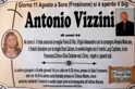  tornato alla casa del Padre il sig. Antonio Vizzini