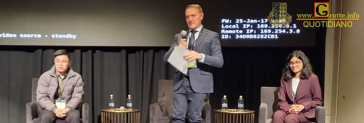Il prof. Filippo La Paglia in veste di Chair