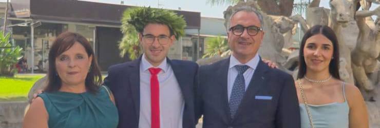 Auguri al dott. Luca Cirino, per la sua laurea