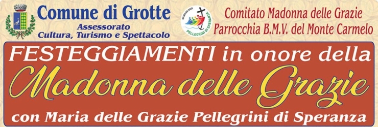 Festeggiamenti in onore della Madonna delle Grazie; programma dal 15 al 28 settembre