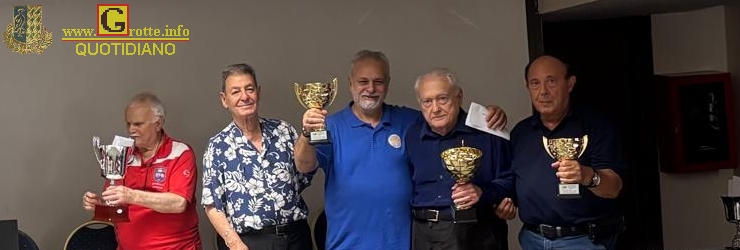 Il dott. Calogero Patanella 3 classificato al Torneo di Dama "1 Memorial Mimmo Alioto" di Palermo