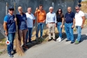 Racalmuto. L'Amministrazione comunale pulisce rotatoria sulla SS 640