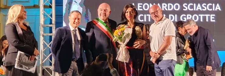 Premiazione della vincitrice