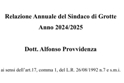 Relazione annuale del Sindaco sullo stato di attuazione del programma