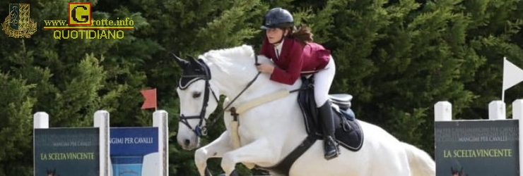 Silvia Miliziano sul podio; si qualifica per la finale nazionale del "Progetto Sport"