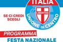 Festa Nazionale UDC; a Roma il 13 e 14 settembre