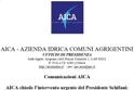 In crisi il sistema idrico agrigentino; AICA chiede l'intervento urgente del presidente della Regione Schifani