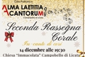 2^ Rassegna "In-Canto di Cori"